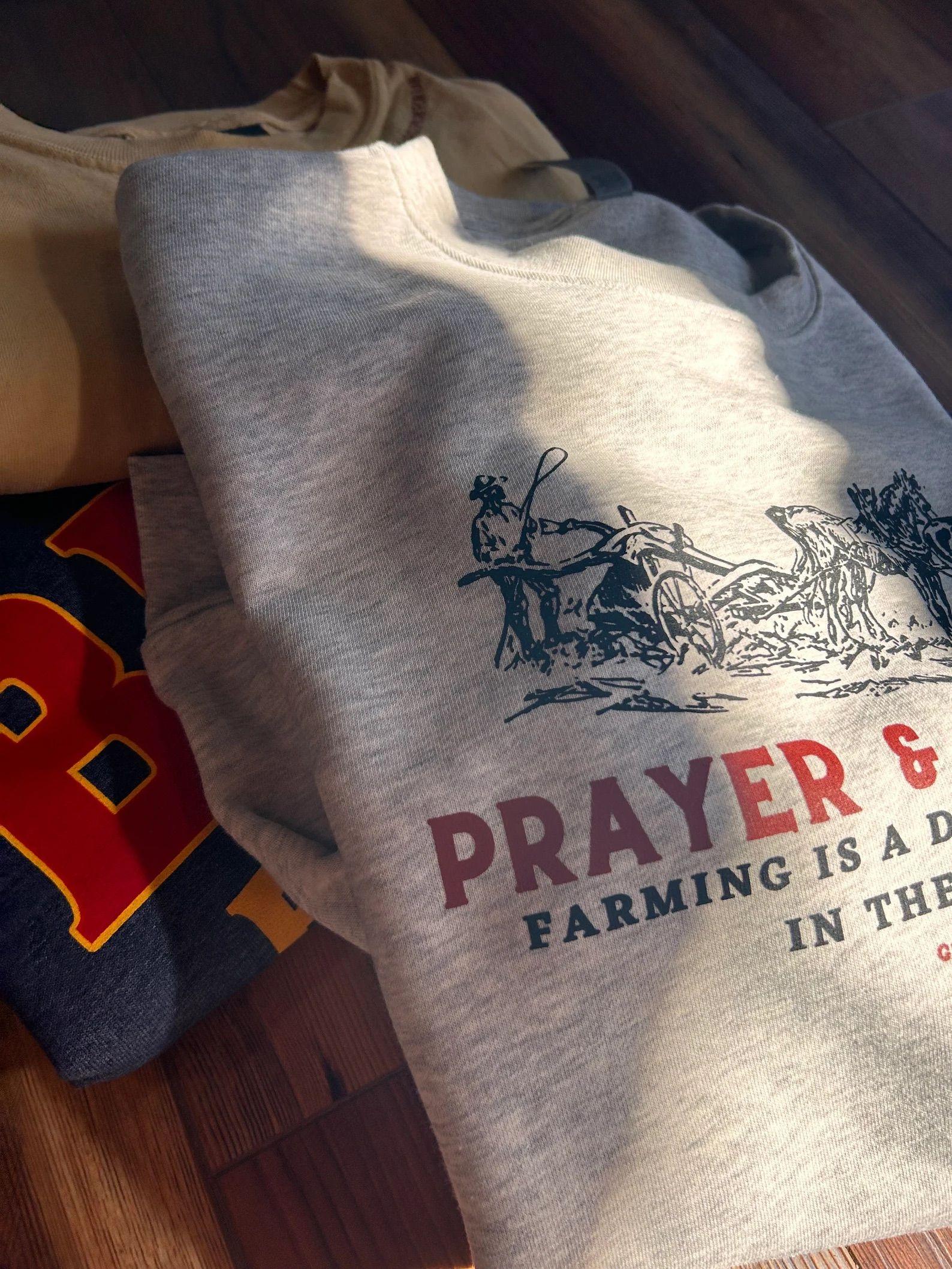 Support Your Local Farmer Crewneck, …