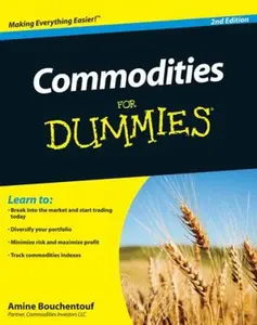 USED Book - Commodities For Dummies by Bouchentouf, Amine (Paperback) - english