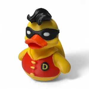 Sidekick Duck – Comic-Inspired Masked Plastic 3D Printed Duck Buddy for Jeep Dash or Gift