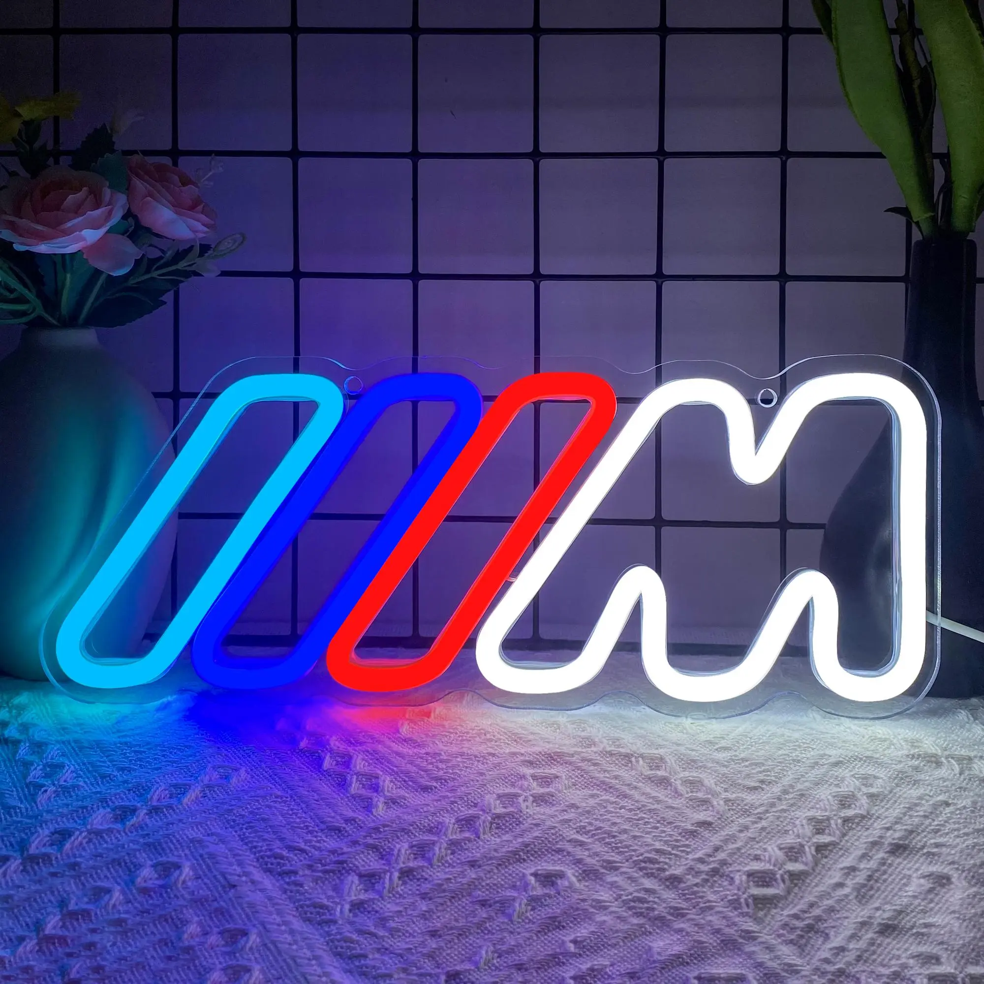 Neon Sign LED Night Light, LED Mood Light, Mood Lighting, Led Ambient Lighting, Led Atmosphere Lights, Led Decoration, USB Powered Adjustable Wall Mount, Garage Bar Decor, Home Decor Lighting, for Car Repair Shop, Man Cave, Bedroom, Party