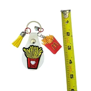 Fry Lover's Delight: Fun and Quirky Keychain