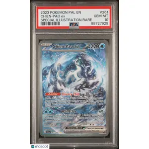 2023 Pokemon Paldea Evolved Chien-Pao EX #261 10 Special Illustration Rare