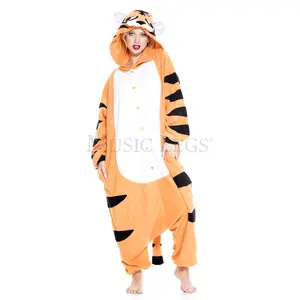 Music Legs 70967K Striped Tiger Womens Costume, Orange & Black