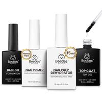 15ML Clear Gel Top Coat and Base Coat Set 