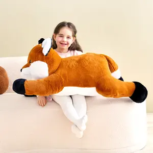 IKASA Giant Fox Stuffed Animal Plush Toy, 30" Large Fox Toys for Kids Girls Boys Girlfriend Childrens