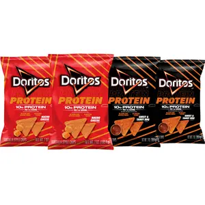 Doritos Protein Nacho Cheese and Sweet & Tangy BBQ Bundle Doritos Protein Nacho Cheese and Sweet & Tangy BBQ Bundle