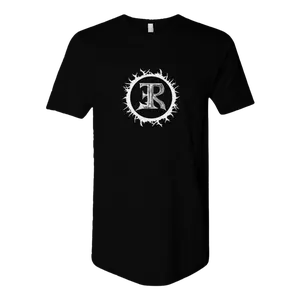 MEN'S CROWN "ER" EXTENDED TEE - BLACK
