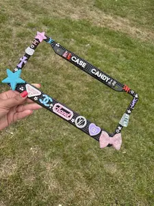 Candy Chrome License Plate Frame