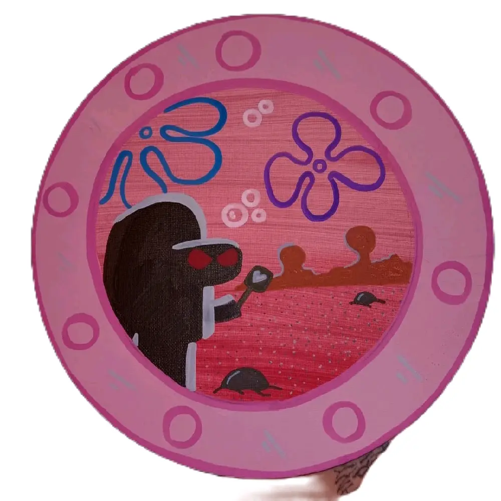 10" Spongebob Painting