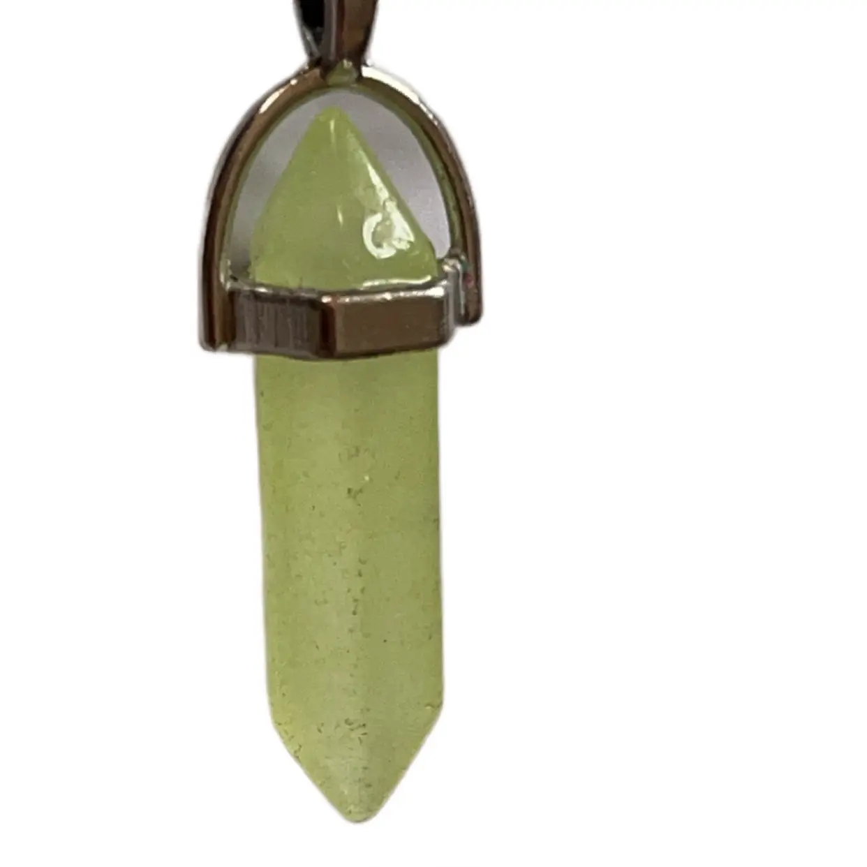 Fluorite Necklace - Natural Stone Pendant Necklace for Women