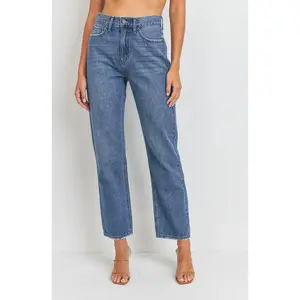 JBD Faye Straight High Rise Denim