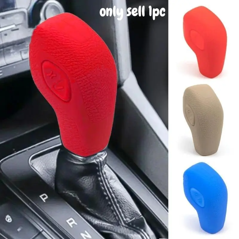 1pc Universal silicone gear shift cover automatic gear shift cover new Gearshifter Automotive replacement car gear shift cover protection Car Accessories