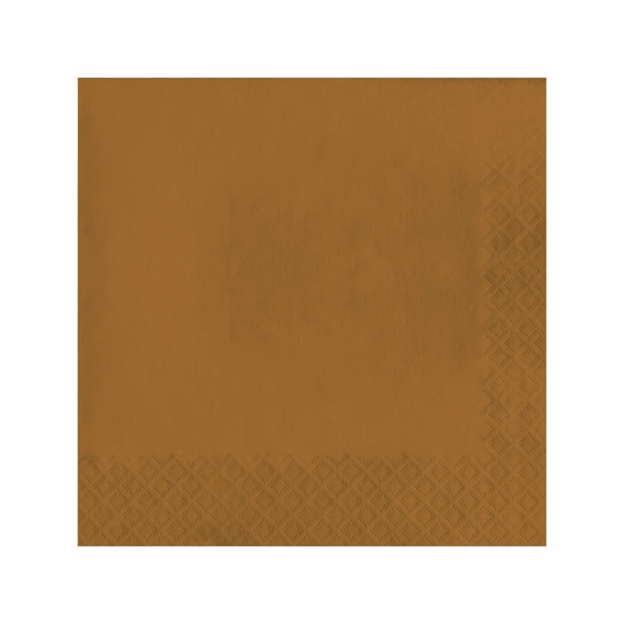 Glittering Gold Paper Beverage/Cocktail Napkins