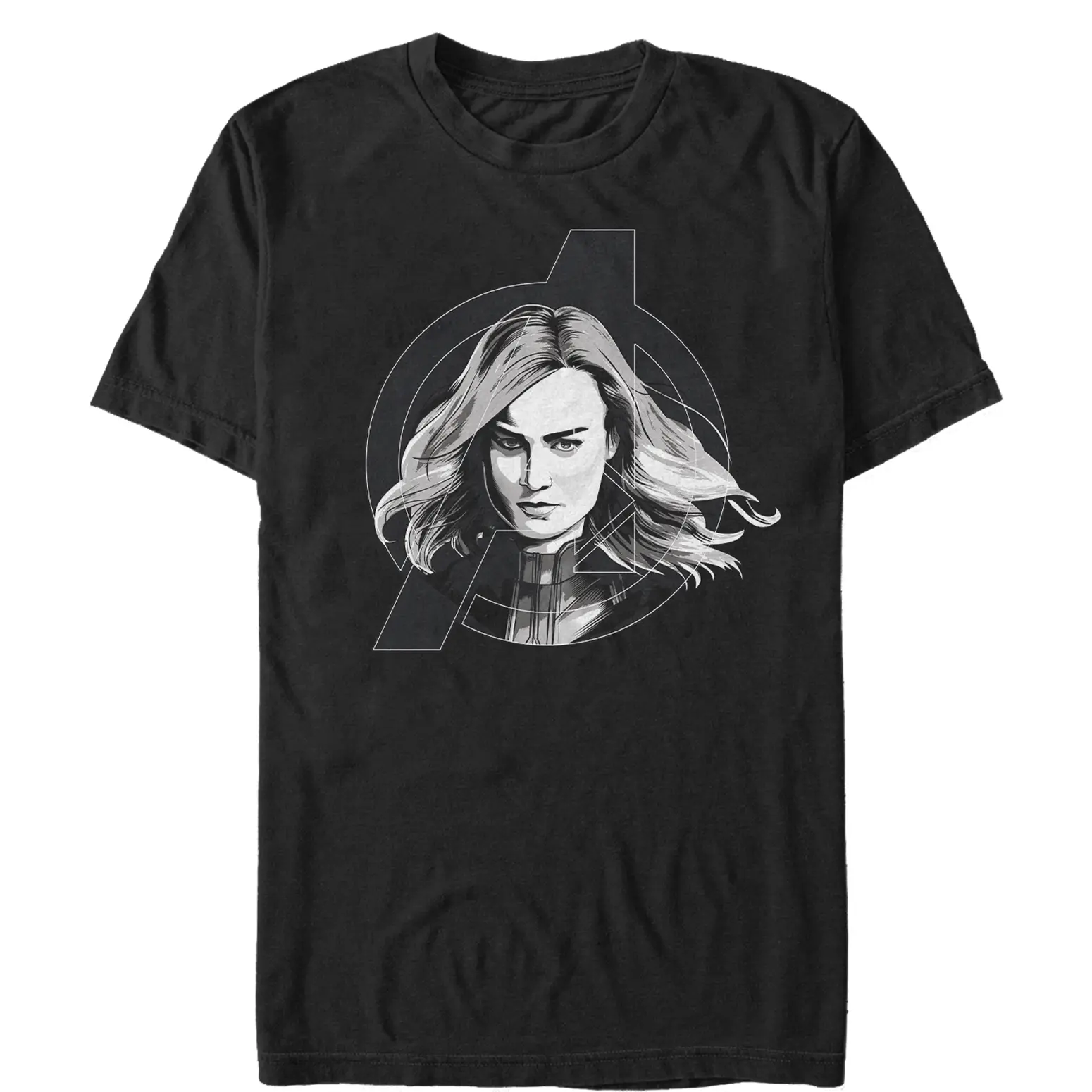 Men's Marvel Avengers: Endgame Captain Marvelscale T-Shirt