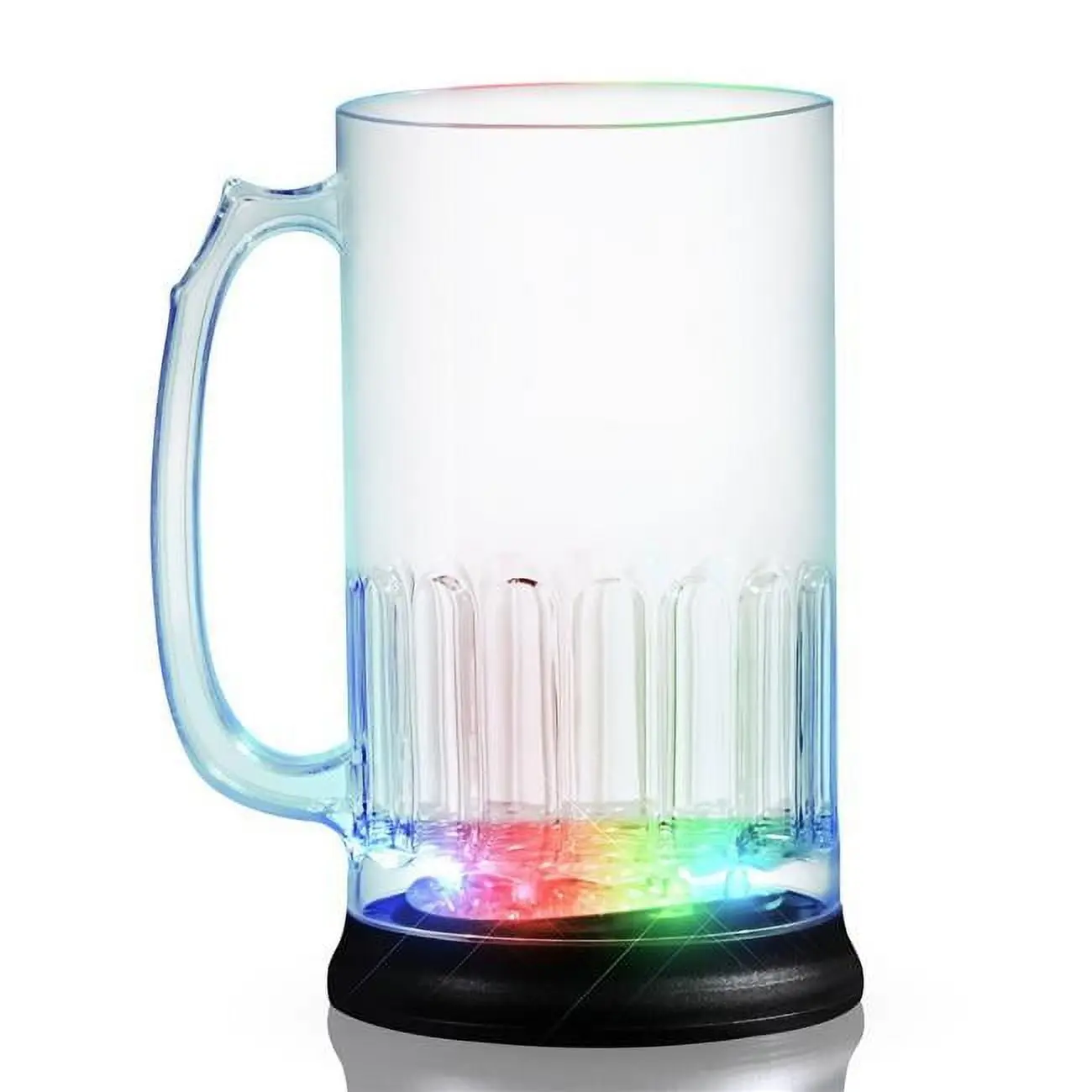 Blinkee 1345000 Light-Up Tall Beer Mug, 28oz Kitchenware Drinkware Cup with On-Off Switch, Replaceable Batteries for Daily Use