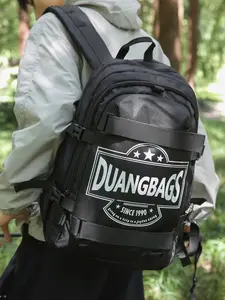 Skateboard Bag, Snowboard & Fitness Backpack, Travel Bag with Dry/wet Separation, Large Capacity Fabric Storage, Ideal Gifts for All Seasons