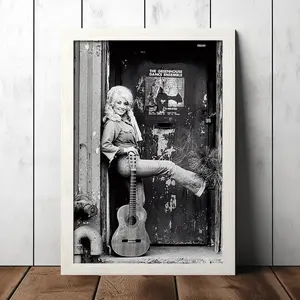 Dolly Parton Vintage Poster - Music Fan Collectibles - Vintage Music Poster - Home Decor - Wall Art