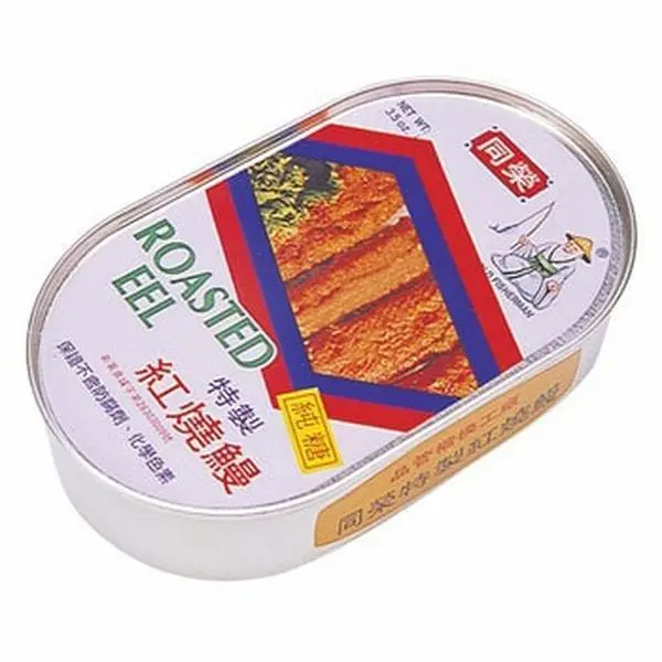 TONGYENG Braised Eel Canned Food 4 Pack - 100g Each - Authentic Taiwanese Flavor, Ready to Eat, Seafood Snack
