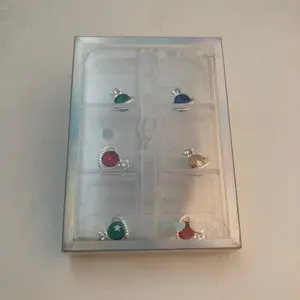 SHUE - NAIL DESIGN CHARM - PLANET STAR (12 PCS)