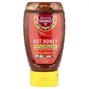 Heavenly Organics 100% Organic Hot Honey, 12 oz (340 g)