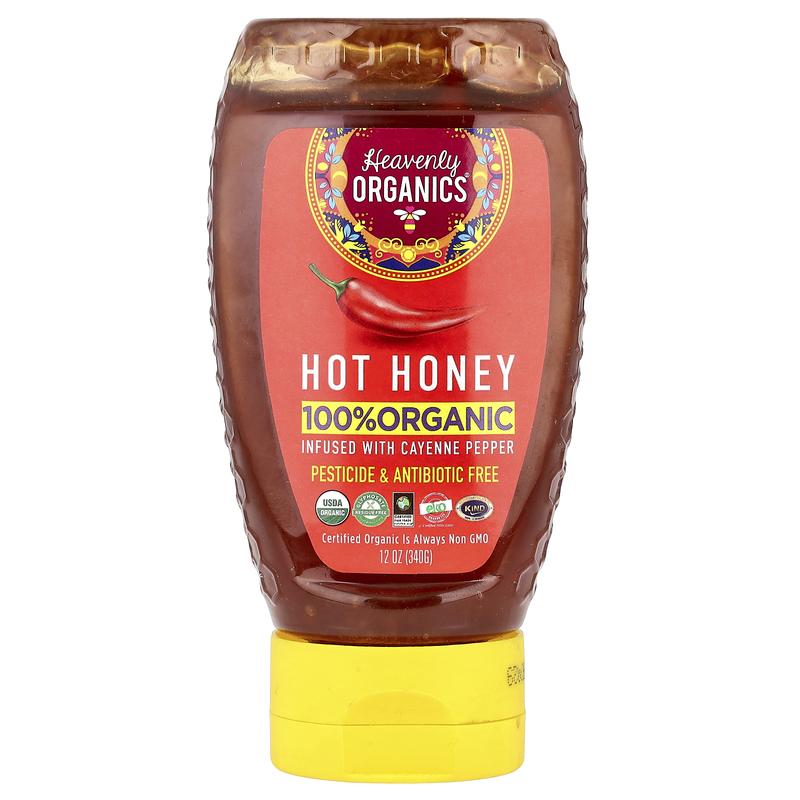 Heavenly Organics 100% Organic Hot Honey, 12 oz (340 g)
