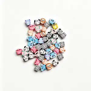 50pcs Animal Mini Erasers, Small Animal Shape Erasers, 1cm Mini Erasers, Cat Dog Shape Erasers, Randomly Sent, School Season Use