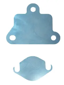 2pcs Egr Valve Cover Plate for Ford Px Px2, Mazda BT-50 Engine 3.2L 2.2L, Slant Board, Durable Replacement Part