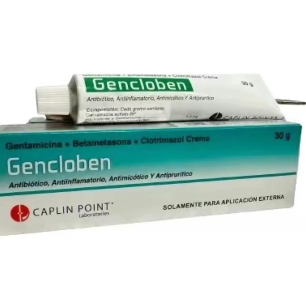 Gencloben Cream - Gentamicina, Benzyl Benzoate, 30g - Moisturizer for Sensitive Skin, Redness, and Comfort Gentle Smooth Healthcare Treatment Moisture