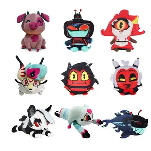 New Helluva Boss Plush Toy Cartoon Game peripherals Stuffed Doll Soft Plushies Figure Toy Birthday Christmas Gift for Fans Kids