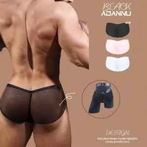 Men's Breathable Quick-Dry Sports Underwear, Outdoor Protection, Running Fitness Training, Moisture-Wicking Athletic Briefs