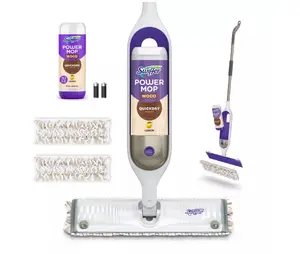 Swiffer Power Mop Wood Mop Kit for Wood Floor Cleaning