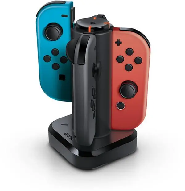 Nintendo Switch Tetra Power Quad Port Dock - Charges Controllers  [GAMES ACCESSORIES], Console, Cable