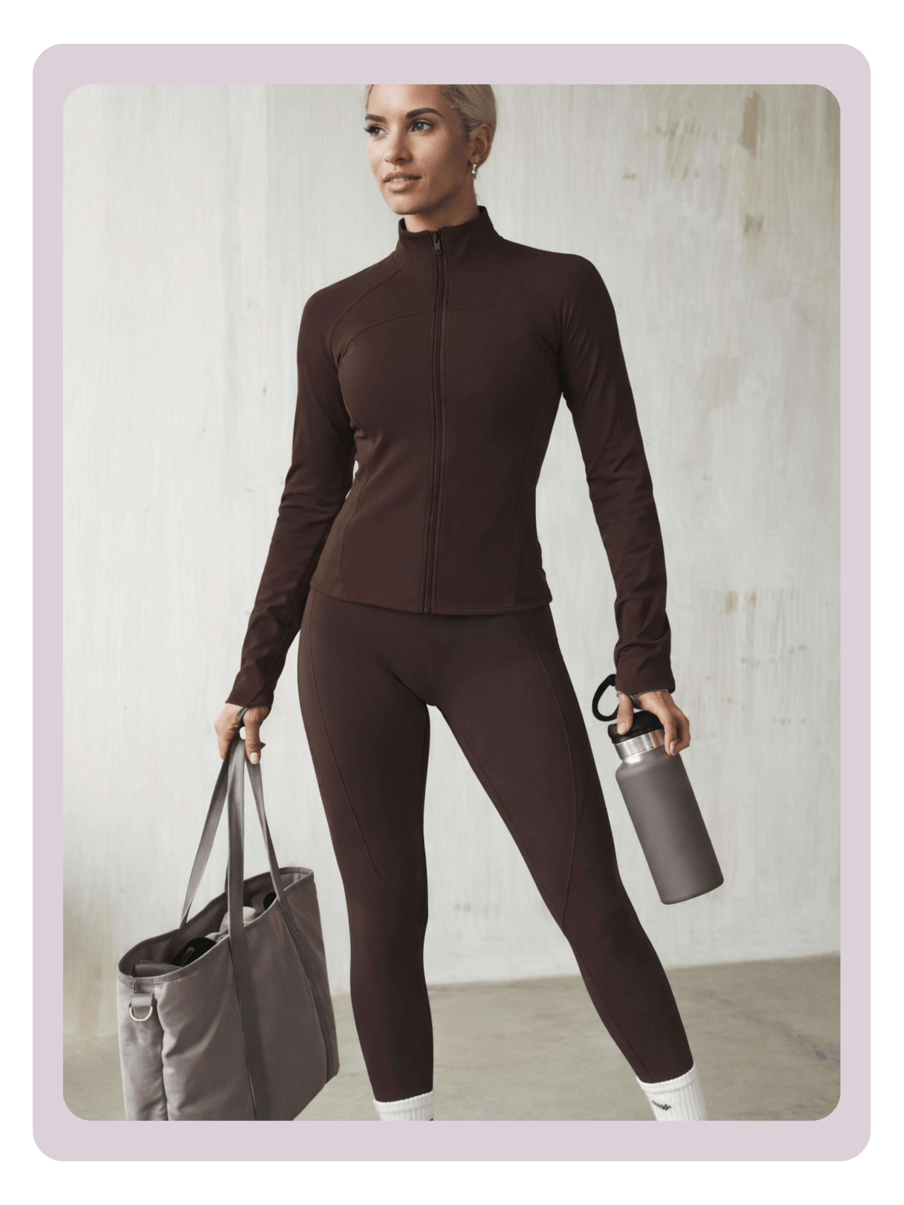 Coral Canton Women’s Solid Zip-Up BBL Sport Jacket