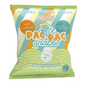 Matcha Konjac Chews jelly snack gourmet japan candy gummy snacks gelatinfree candy