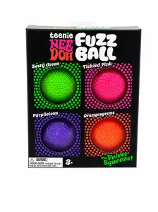 NeeDoh Quad Pack Fuzz Balls 100% Authentic - Accessories
