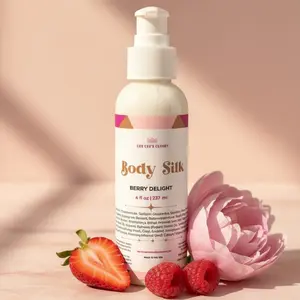 Berry Delight Body Silk | Berry Body Lotion | Niacinamide Skin Brightening | Moisturizing Body Silk Women