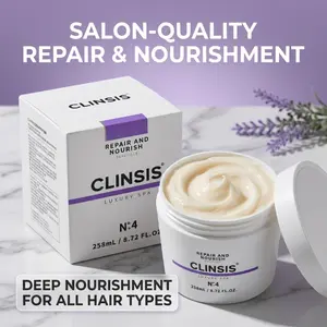 Clinsis Luxury Whipped Hair Cream - Instant Hydration & Salon Spa Repair At Home