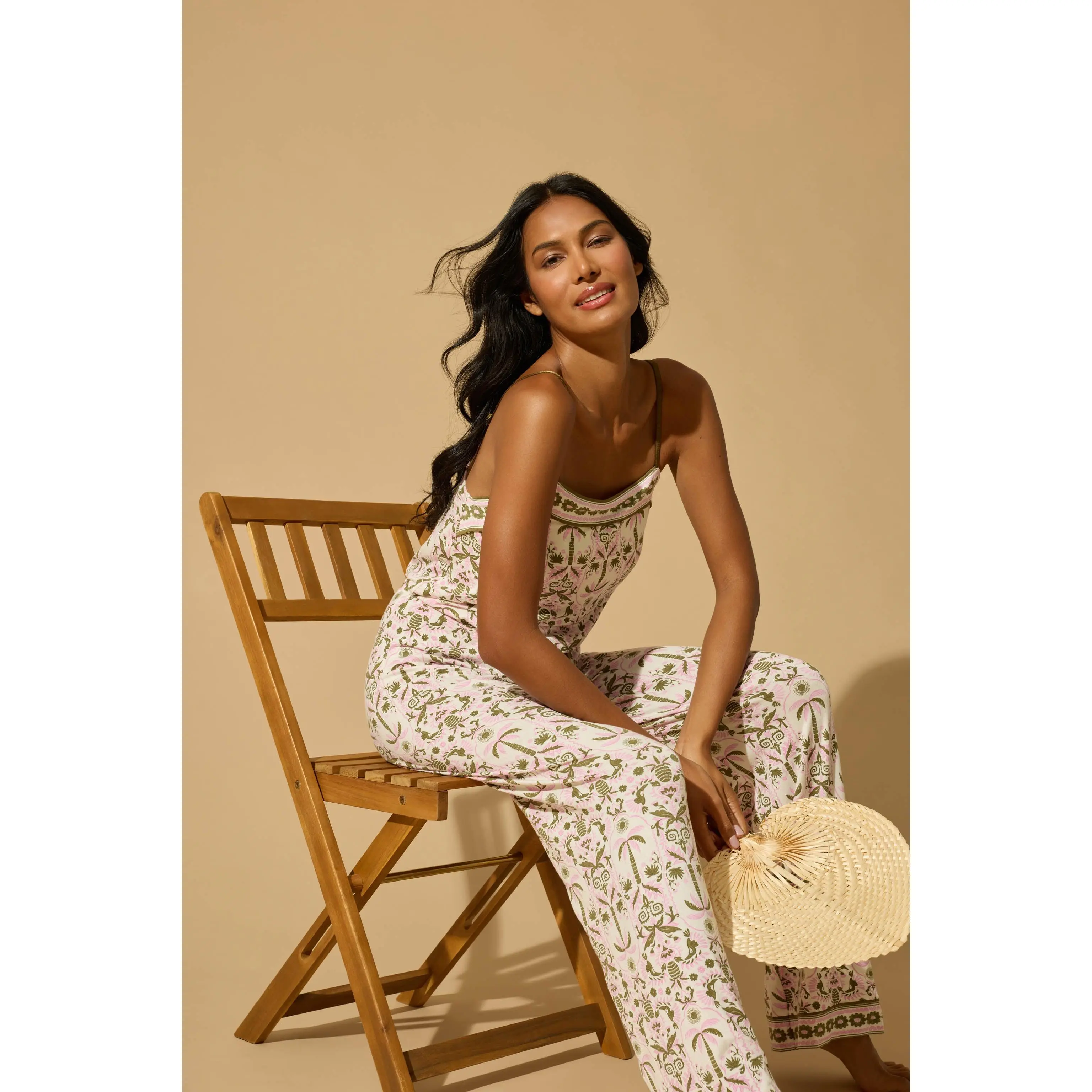 Déjà Vu Dreams Tiki Time Long PJ Set