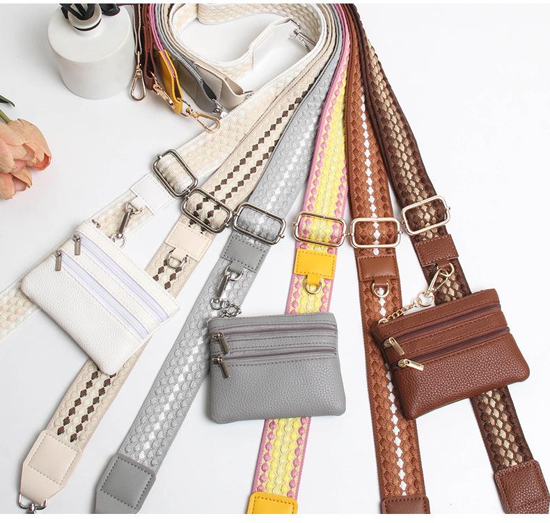 Popular mobile phone bag strap, long shoulder strap, women's bag replacement strap, adjustable neck strap, coin purse shoulder strap