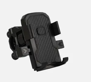 Motorcycle Bike Phone Mount Quick Install Handlebar Phone Clamp 360° Rotation
