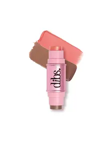 Mini GlowTour Duo - Starlit Peachy Coral Glow & Light Cool Beige Contour - Ultra-Creamy Blush-Highlighter for Full-Face Glow-Up