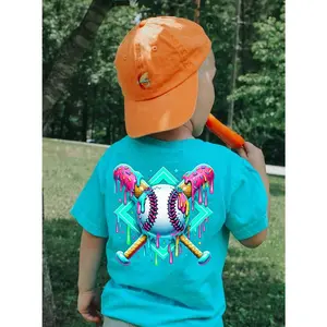 Baseball Drip youth and adult shirt, Game Day Gear, toddler boy clothing, toddler boy stuff, ice cream baseball gear, family shirt