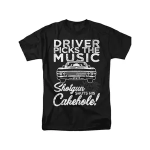 Supernatural Slogans Adult T Shirt Collection  Casual Crew Neck Short Sleeve Tee, 100% Cotton Fabric, Slight Stretch, Summer Fashion Top, Regular Fit