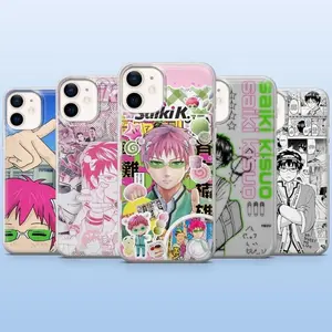 Saiki K Phone Case Kusuo Reita Compatible with iPhone X, 11, 12, 13, 14, 15, 16, 17 & Samsung