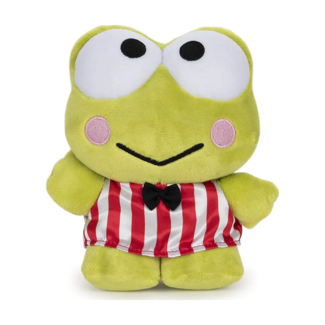 GUND Sanrio Keroppi 6-in Soft Stuffed Animal Plush Toy, Collectible Entertainment Plushie for Soft Stuffed Animals Enthusiasts