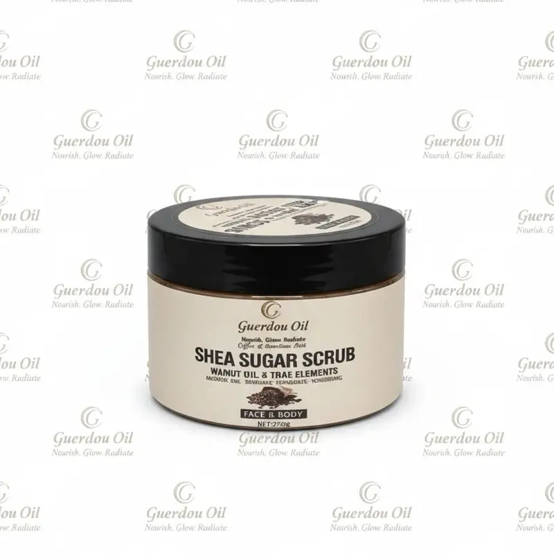 SHEA SUGAR SCRUB Ouffee el Drazilan Nuat FACE & BODY