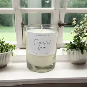Sunwashed Linen Candle