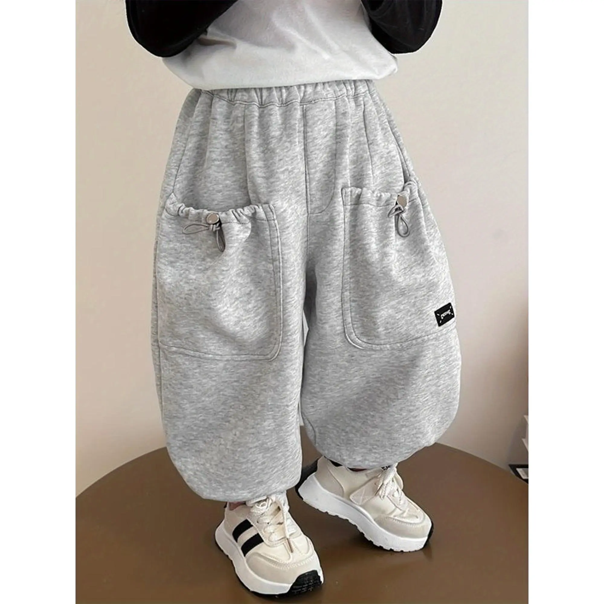 2025 New Release - Adorable Spring & Autumn Sweatpants for Girls, Stylish Casual Long Sports Pants for Toddlers And Young Children, for Outdoor