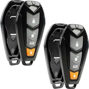 2 Case  Key Fob fits Viper Hornet DEI Python Clifford Aftermarket Alarm Keyless Entry Remote (EZSDEI7141)