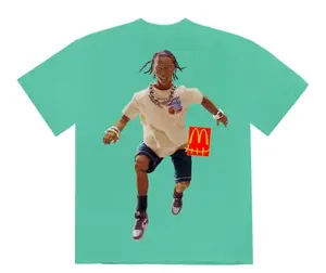 Travis Scott x McDonald's Action Figure Series IV T-shirt Mint